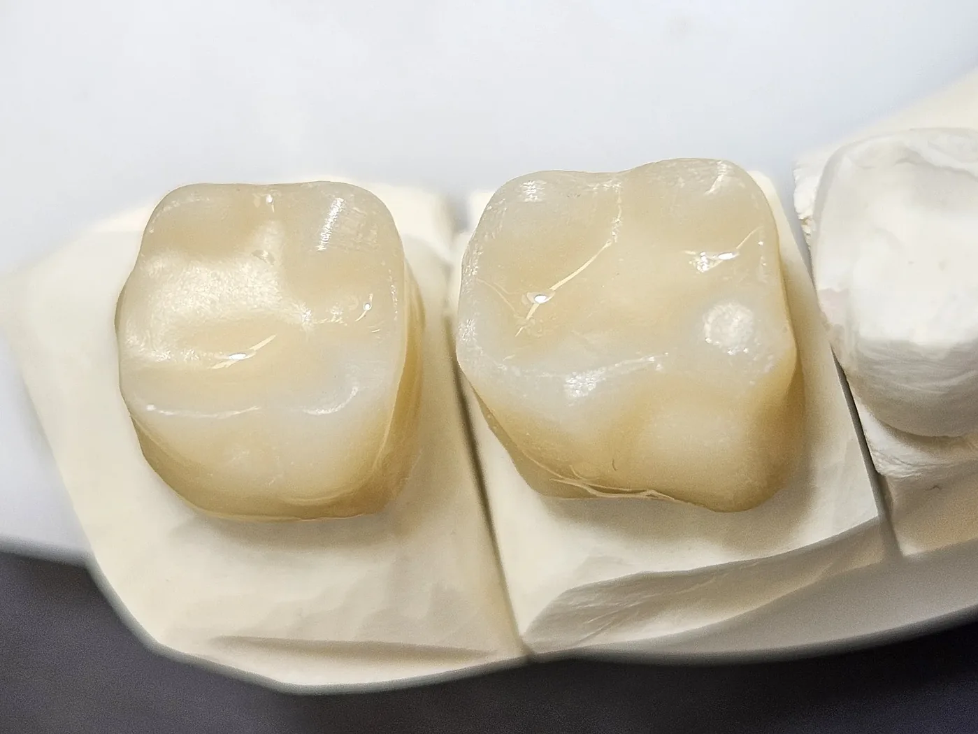 Zirconia firing — copings