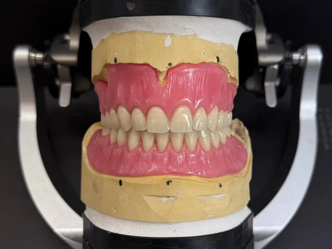Modelling in articulator — detail